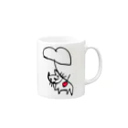 ふうせんねこのハートふうせんねこ Mug :right side of the handle