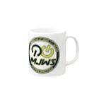 MJWSのMJWSマグカップ Mug :right side of the handle