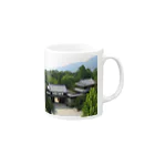 六文銭の上田城夏2 Mug :right side of the handle