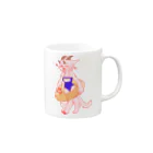 カズヒロのうちの子 Mug :right side of the handle