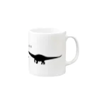 NoMarkのソーシャルディスタンス（20M） Mug :right side of the handle