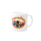 PuppetsClubのパペット部オフィシャル Mug :right side of the handle