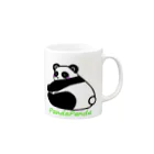 PandaPandaのPandaPanda Mug :right side of the handle