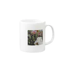 Amekagamiの桜犬の春 Mug :right side of the handle