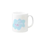 ‧⁺ ⊹˚.のうさぎ Mug :right side of the handle