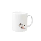 biroproのLoveLabra onaka Mug :right side of the handle