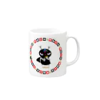 ジルトチッチのデザインボックスのブラックジョーカーのクレコちゃん Mug :right side of the handle