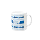 まーさんガレージのお店のまーさんガレージCarマグ Mug :right side of the handle