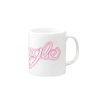 週刊少年ライジングサンズのShoogle(シューグル) Pink Line Mug :right side of the handle