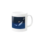 たまひろみShopのクジラさんと友達 Mug :right side of the handle