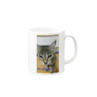 nyankodesuのニャンコのso-dane Mug :right side of the handle