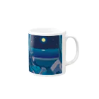 森モラルの海が消えるまで Mug :right side of the handle