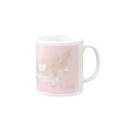 てんぷらの春眠ねこたん Mug :right side of the handle