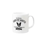 coconutsのDOGGYbyKRISTA Mug :right side of the handle