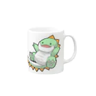 社畜ドラゴンのうれしいしゃちどら Mug :right side of the handle