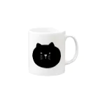 mechaumaのくろねこさん Mug :right side of the handle