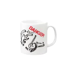 KASIのDANGER Mug :right side of the handle