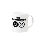 naran_noのTHE DOCTOR DRIVERS Mug :right side of the handle