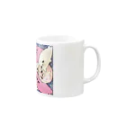 なんかの店のあざらしちゃんの絵 Mug :right side of the handle