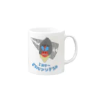 Mr.Drill Man Drillのマンドリくん Mug :right side of the handle