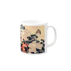 ART COLORE [アールコロレ]のHOKUSAI Mug :right side of the handle