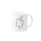 きゃべ夫のなんかしゅっとしたの Mug :right side of the handle