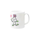 ひゅうのさわミン Mug :right side of the handle