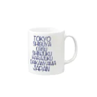 ShopTokyoのTOKYO STATION Mug :right side of the handle