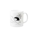 oyasmurのant Mug :right side of the handle