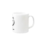 dikaiの弓ねこマグ Mug :right side of the handle