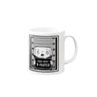 masilloのmugshot mug マグカップの取っ手の右面