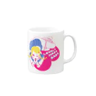 花岡 すーじーのLOVELY HIPPY BABY 3 Mug :right side of the handle