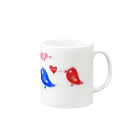 cocoyumi8のことりのさえずり Mug :right side of the handle