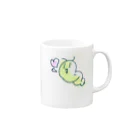 Jasonのいもむし Mug :right side of the handle