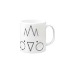 NEVERLAND_DREAMのインコちゃん Mug :right side of the handle