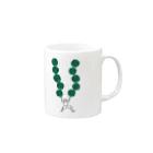 Animaletc.のすいかわっしょい Mug :right side of the handle