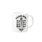 G-laboの東軍 Mug :right side of the handle