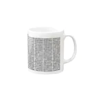 柏洋堂の円周率π=3.14 (1000桁Version) Mug :right side of the handle