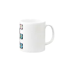 rinkoのトリドリ Mug :right side of the handle