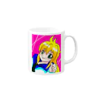 C-Earthのオリキャラ「リク①」 Mug :right side of the handle