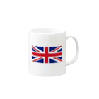 美々野くるみ@金の亡者のイギリス　国旗 Mug :right side of the handle