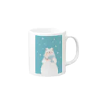 仔飴のpolar bear Mug :right side of the handle