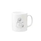 ミュンゼルアンジュのテイクアウトサングラスガール Mug :right side of the handle