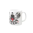 G-laboの烏天狗 Mug :right side of the handle