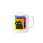 yocto design worksのCMYK Mug :right side of the handle