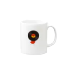 masamichironのレコードリお日様 -Right Walk Mug :right side of the handle