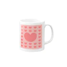 AROMA☆LOVELYのLOVELY♡HEART Mug :right side of the handle