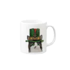 ねこぜや のスチームパンクなミッシェル Mug :right side of the handle