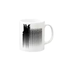 X-Dimensions team goodsのlogo gradation1 Mug :right side of the handle