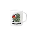 ロバくろのShiShiMai　(獅子舞) Mug :right side of the handle